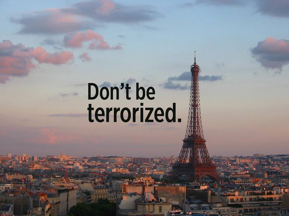 Paris don't be terrorized